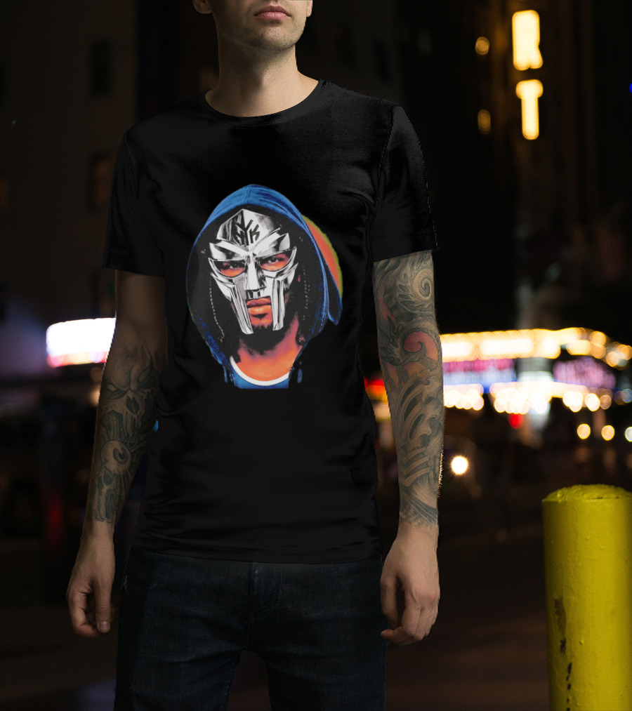 Jalen Brunson MF DOOM NY Knicks Fusion T-Shirt