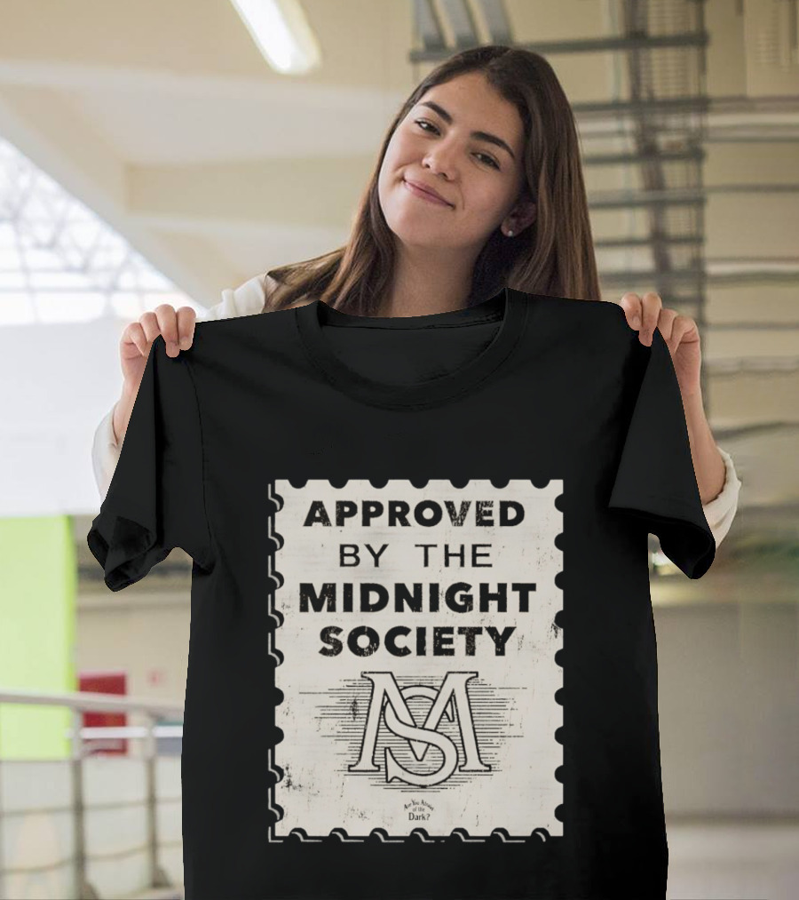 Approved By The Midnight Society Are You Afraid Of The Dark MS T-Shirt