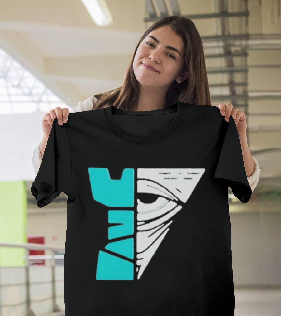 Kastle Group Whitephos X Kastle Face Off Bold Geometric Abstract T-Shirt
