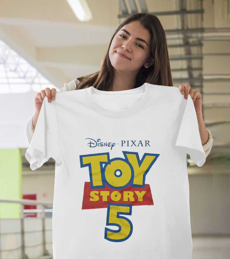 Disney Pixar Toy Story 5 Animated Adventure Movie T-Shirt