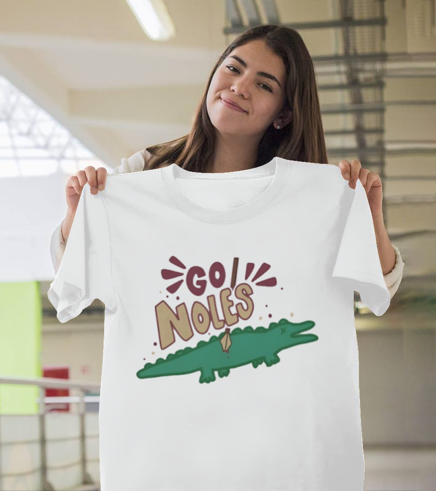 Go Noles Florida State Seminoles Spear Through Gator Rivalry T-Shirt