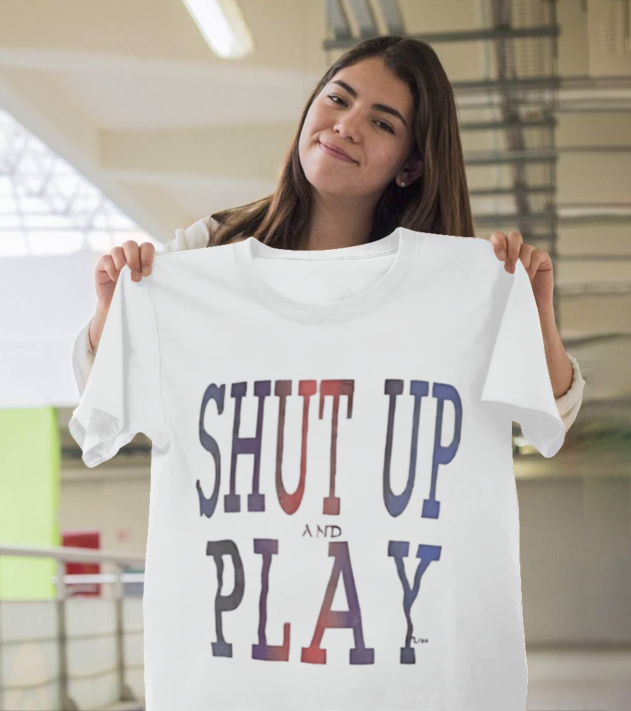 Mark Grace Shut Up And Play Chicago Cubs T-Shirt