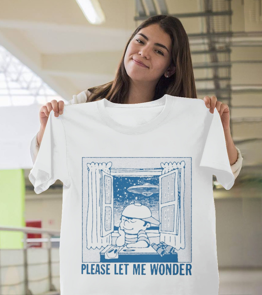 EarthBound Mother 2 Ness Please Let Me Wonder UFO Window Scene T-Shirt