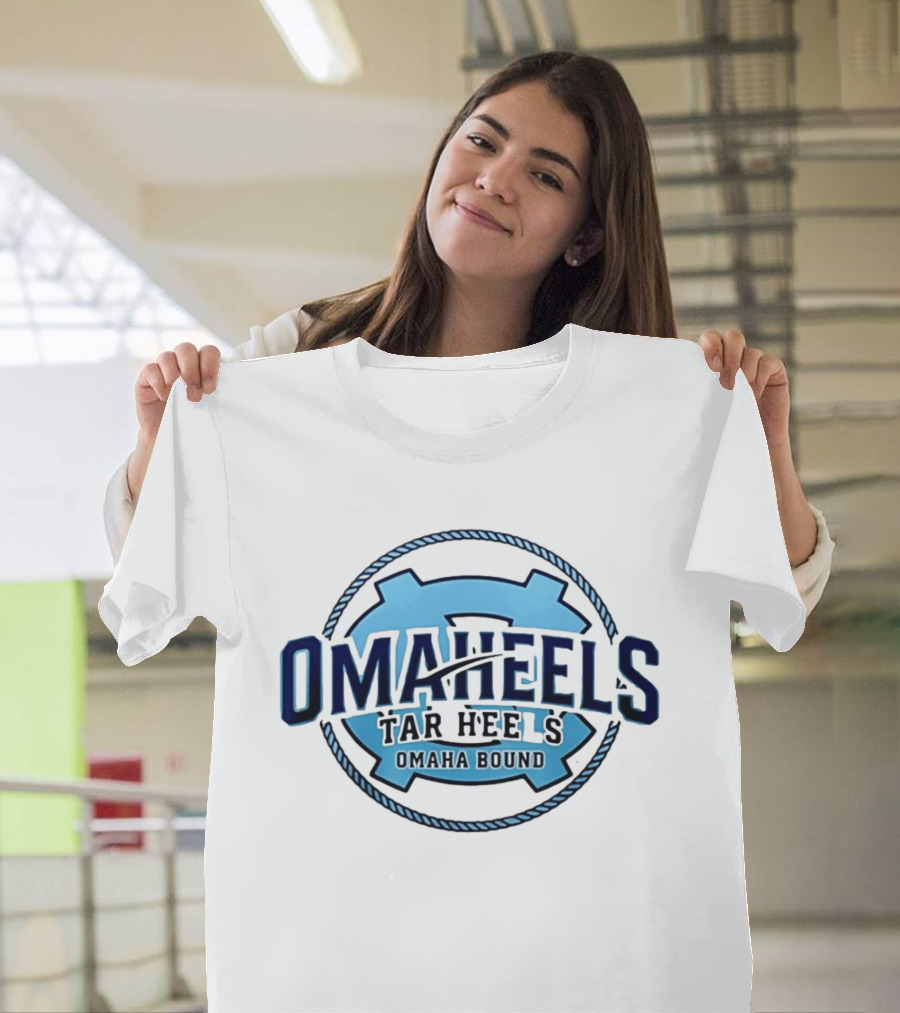 North Carolina Tar Heels OMAHEELS Omaha Bound 2026 T-Shirt