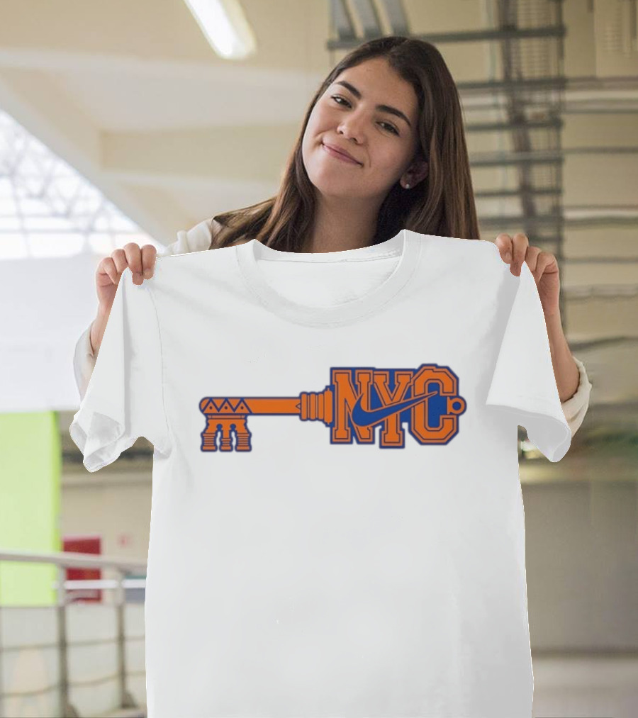 NYC Key New York Knicks Basketball Nike T-Shirt