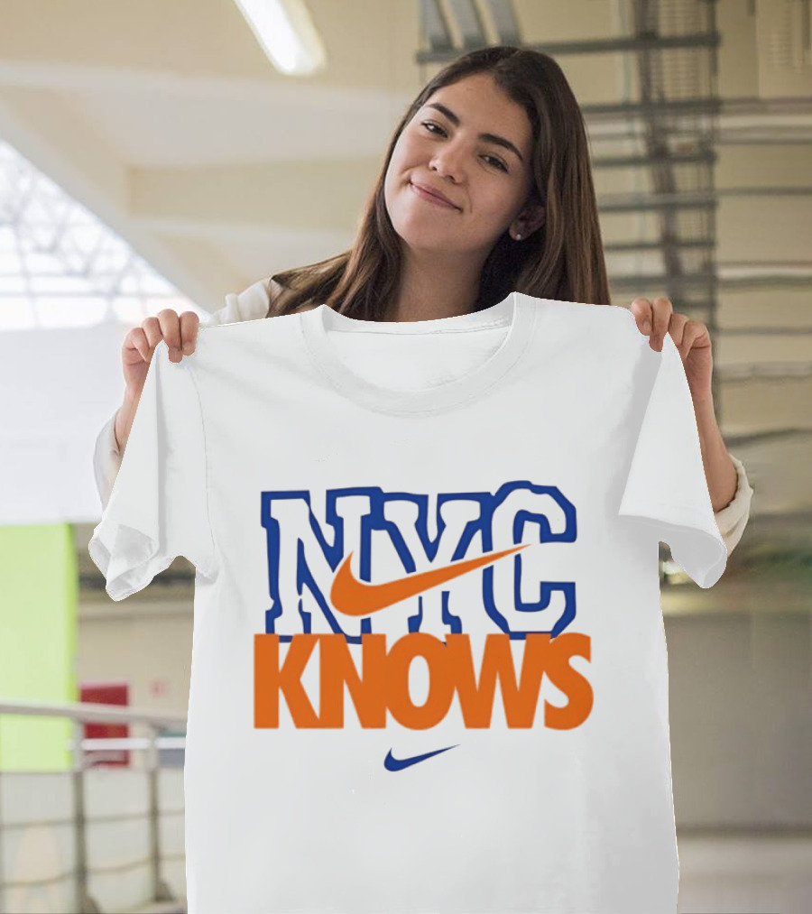 NYC Knows New York Knicks Nike T-Shirt