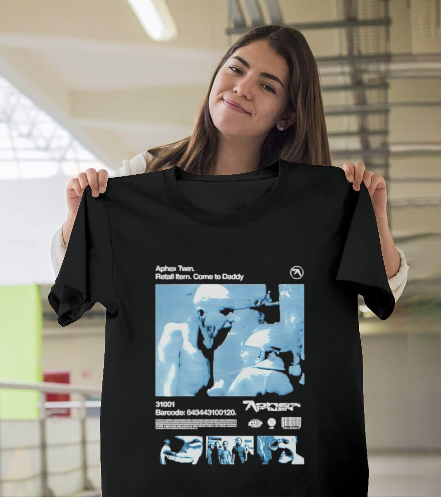 Aphex Twin Richard D James Come To Daddy 31001 Barcode 636461308120 T-Shirt