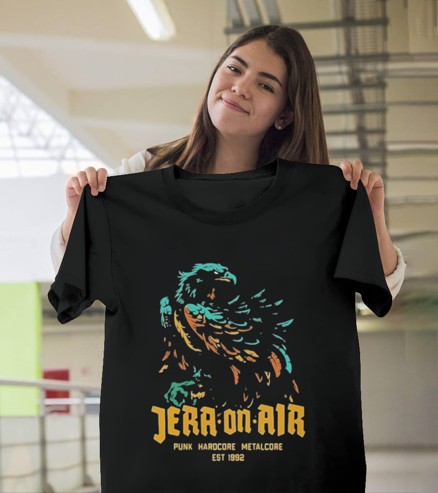 Jera On Air Punk Hardcore Metalcore Eagle Est 1992 T-Shirt
