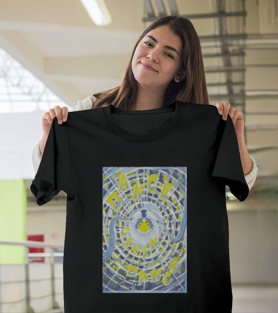 Dance Gavin Dance The Fillmore June 17 2026 Bennett Atelier Wormevil Creations Spiral T-Shirt