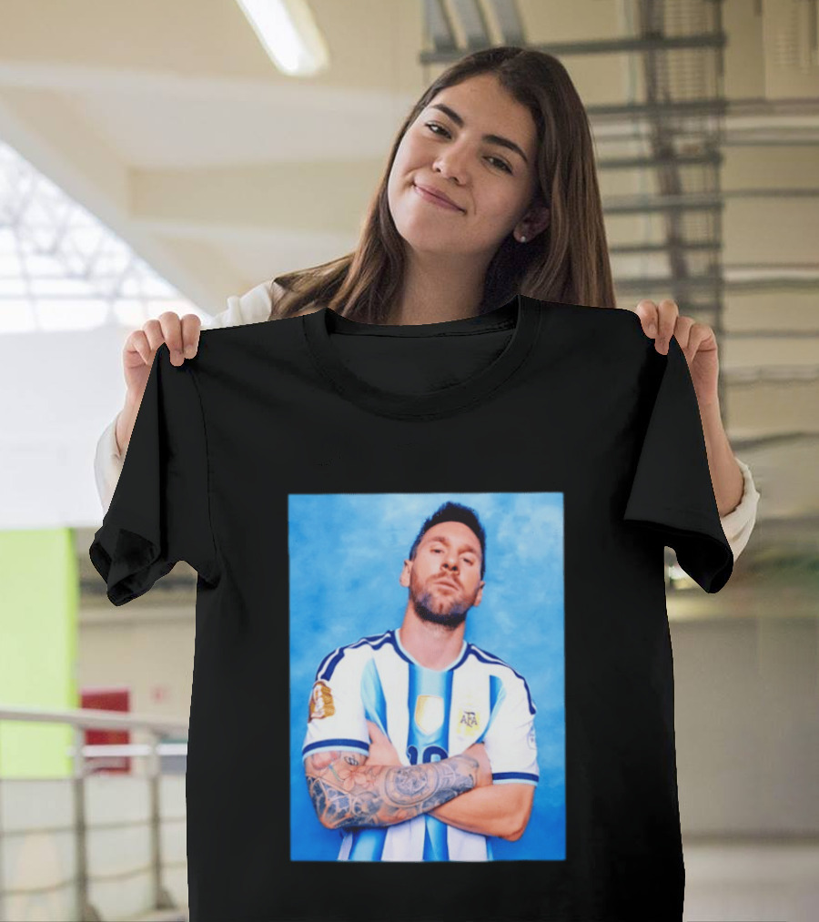 Lionel Messi Argentina National Football Team T-Shirt