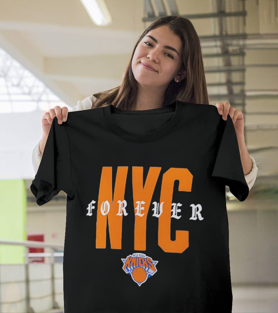 New York Knicks NYC Forever Basketball T-Shirt