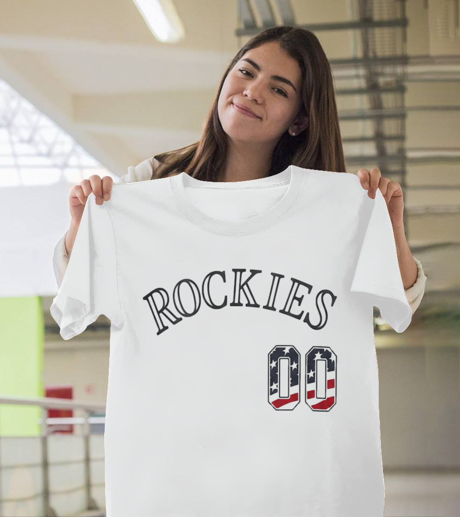 Rockies 2026 USA 250 Star And Stripe 00 T-Shirt