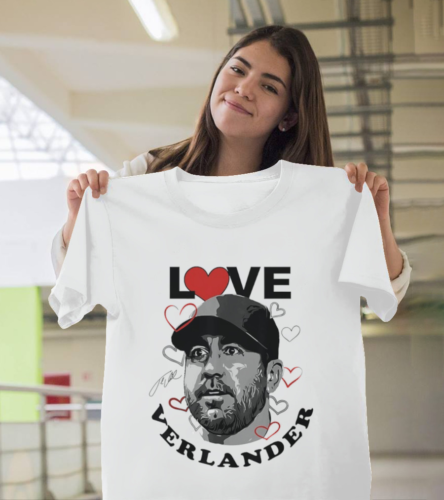 Love Heart Verlander T-Shirt