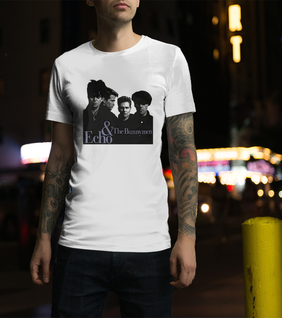 Echo And The Bunnymen Band Music Iconic Group T-Shirt