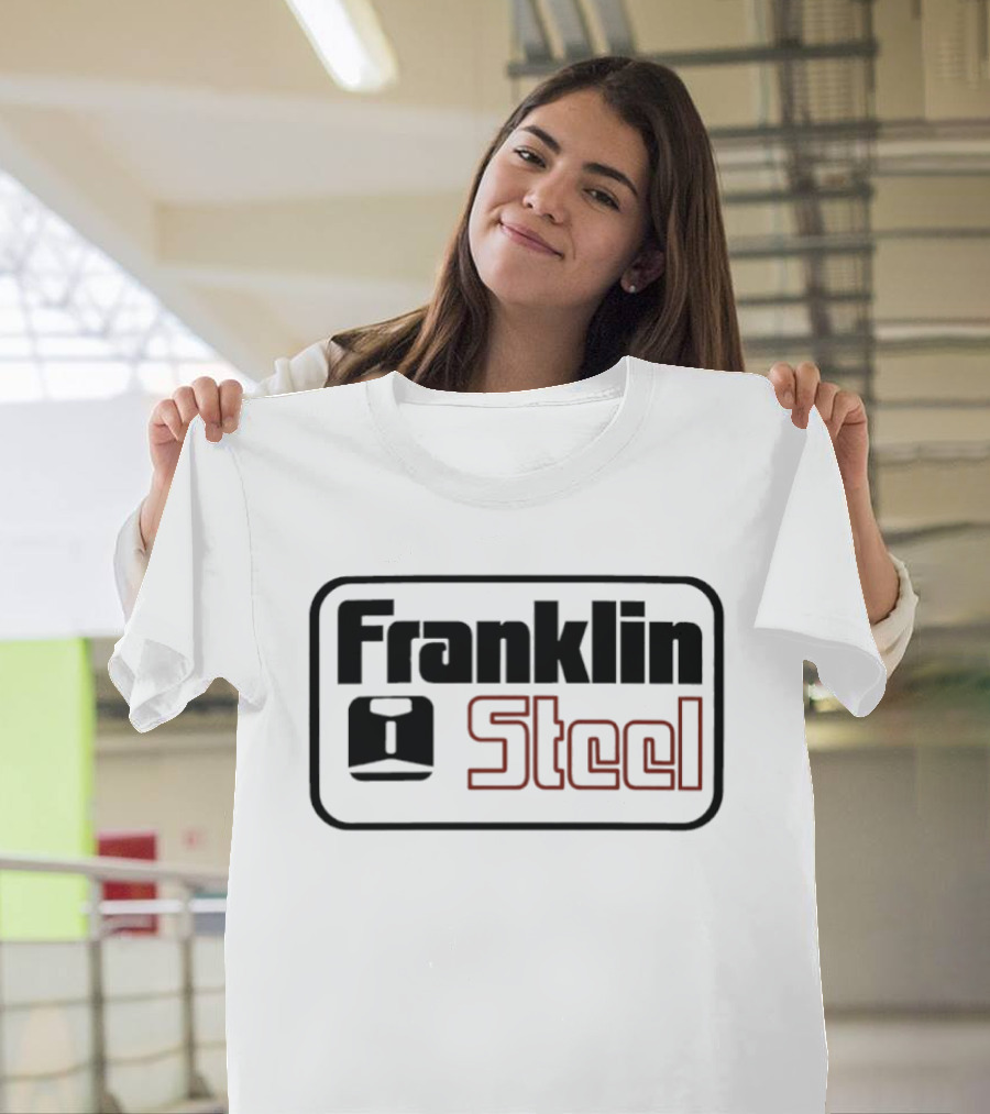 Franklin Steel Franklin PA Industrial Heritage Branding T-Shirt