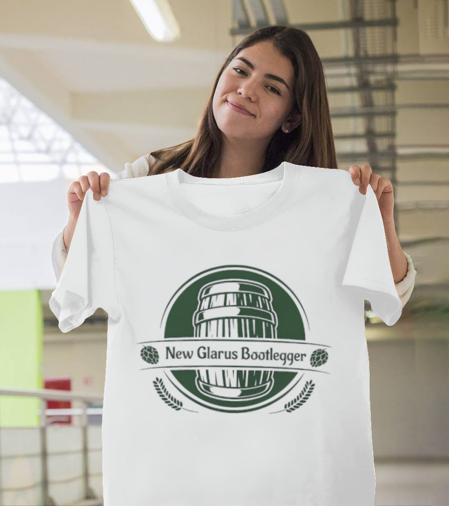 New Glarus Bootlegger Barrel T-Shirt