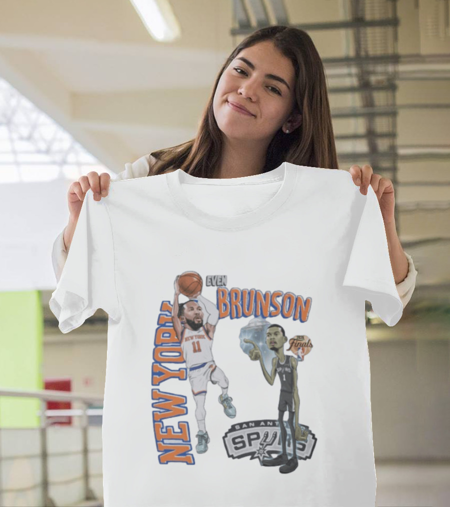 New York Even Brunson NBA Finals San Antonio Spurs T-Shirt
