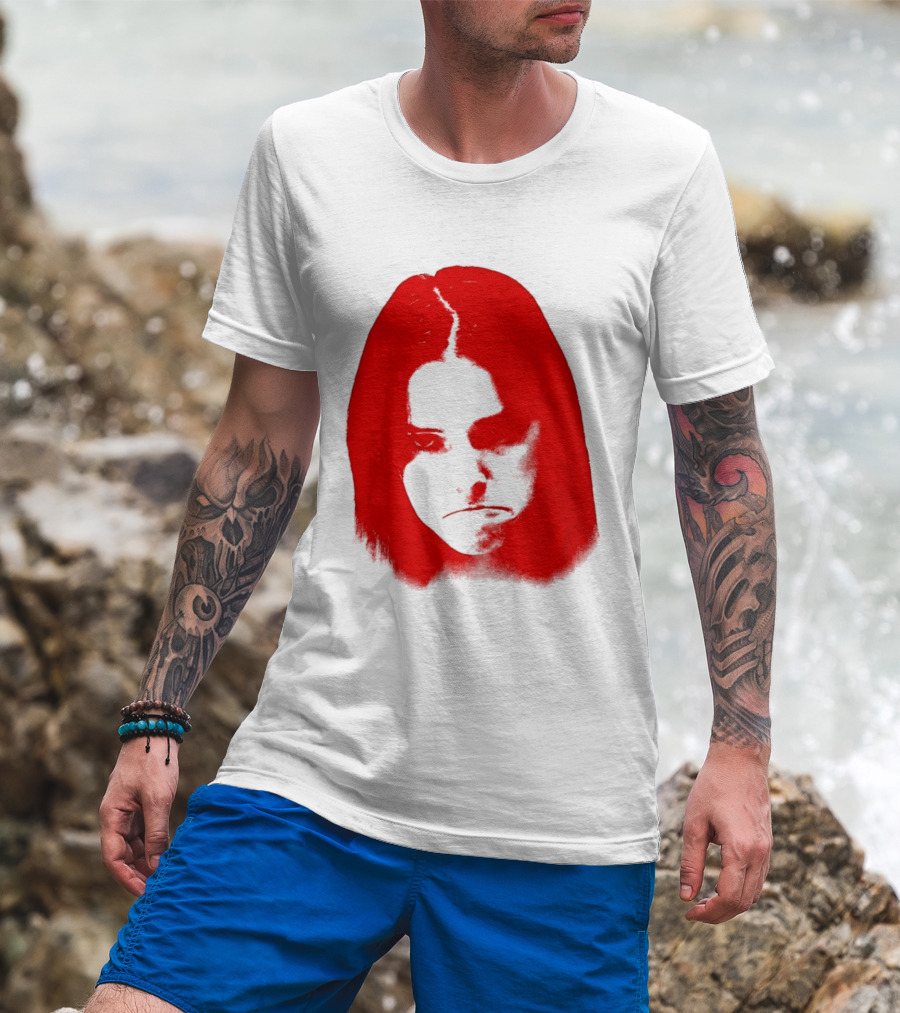 Obsession The Cinegogue Nikki Frown Red Face T-Shirt