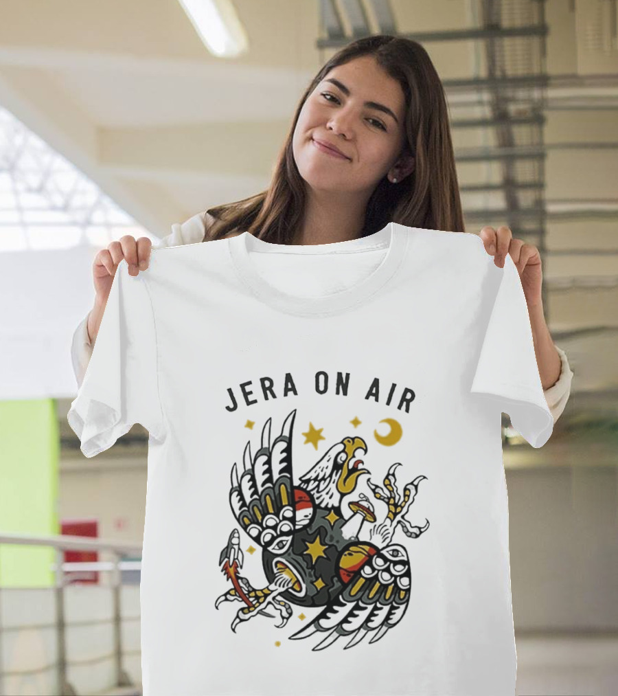 Jera On Air 2026 Festival Ysselsteyn Netherlands June 25 26 27 Mythical Eagle Stars Moon T-Shirt