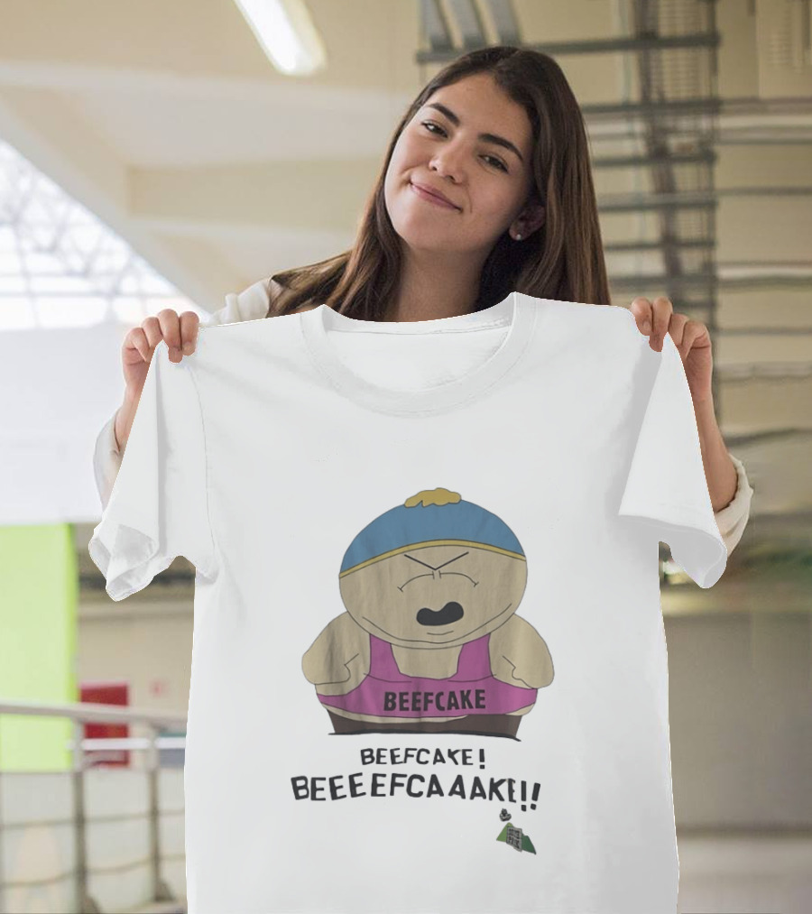 Eric Cartman South Park Beefcake Beeeefcaaake Iconic Merchandise T-Shirt