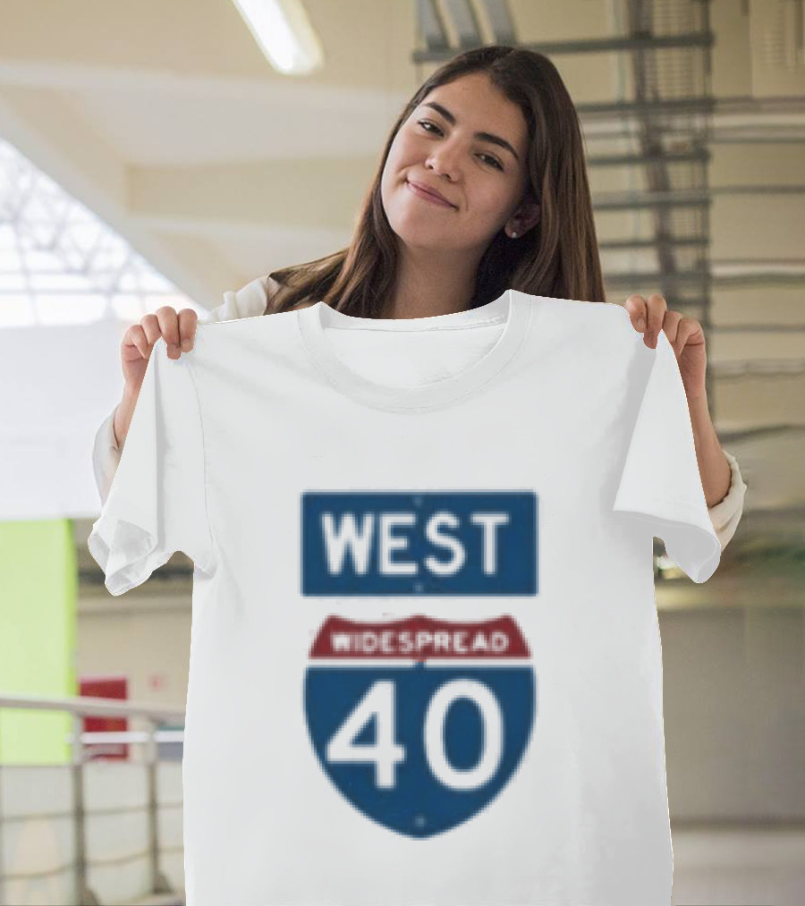 Goin' Out West Tour Summer 2026 Widespread 40 Interstate T-Shirt