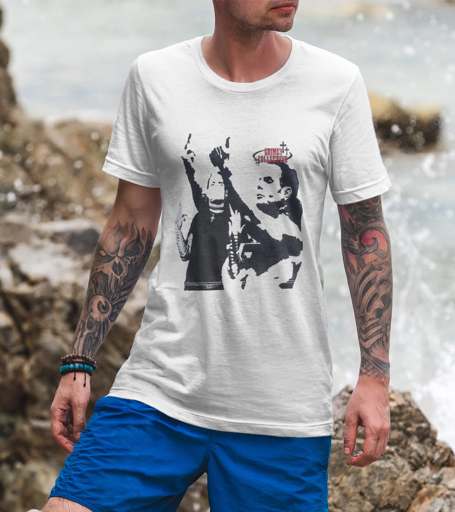 Grimey Collective Jeff Hardy Matt Hardy WWE Wrestling T-Shirt