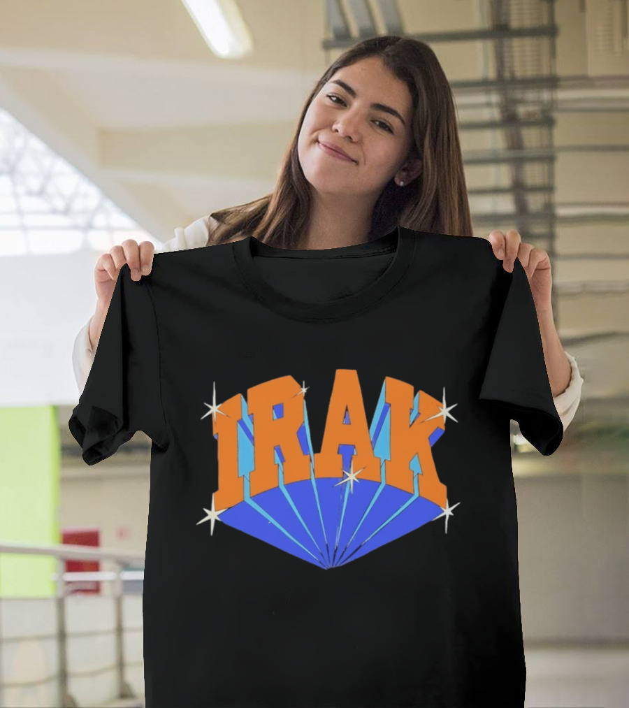 IRAK New York Knicks Basketball Team Collaboration T-Shirt