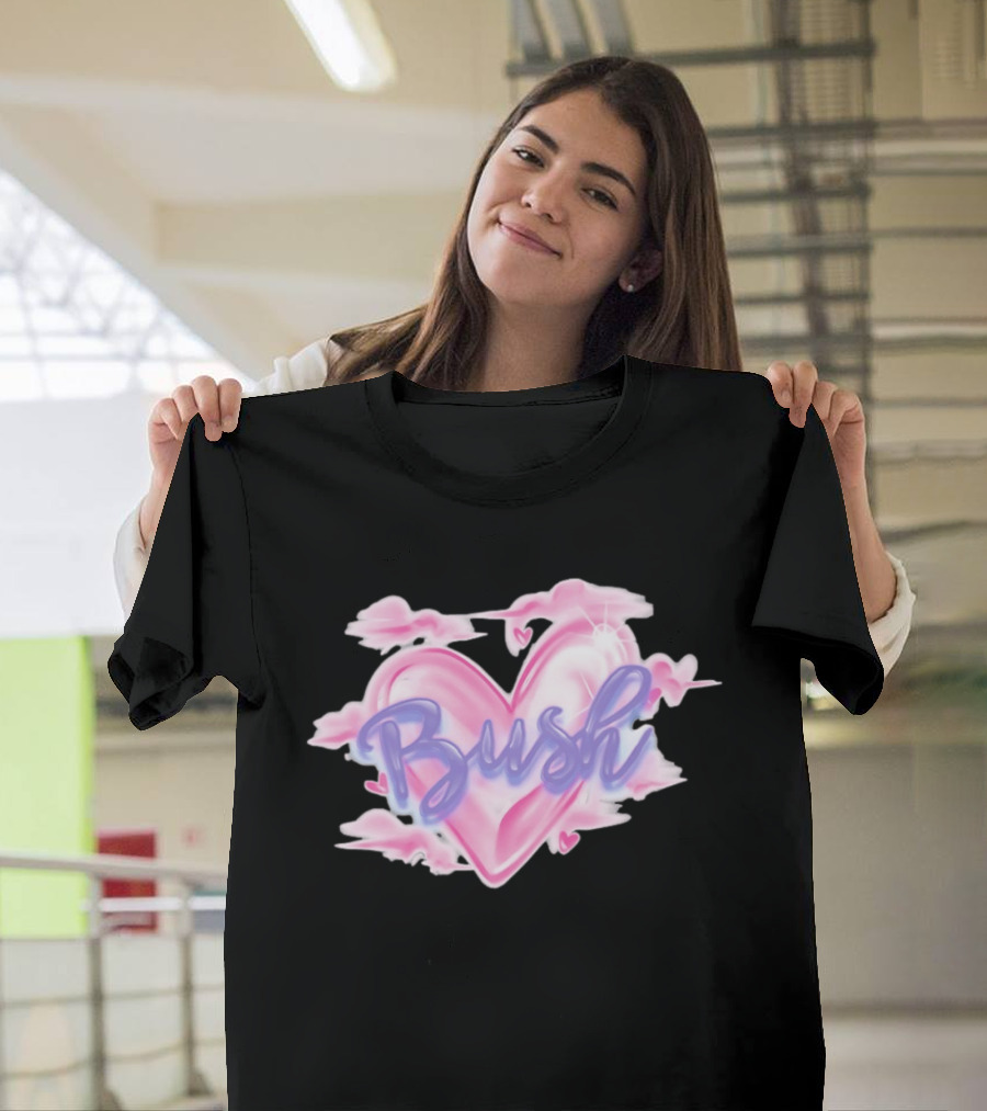 Bush Heart Clouds 90s Rock Gavin Rossdale T-Shirt