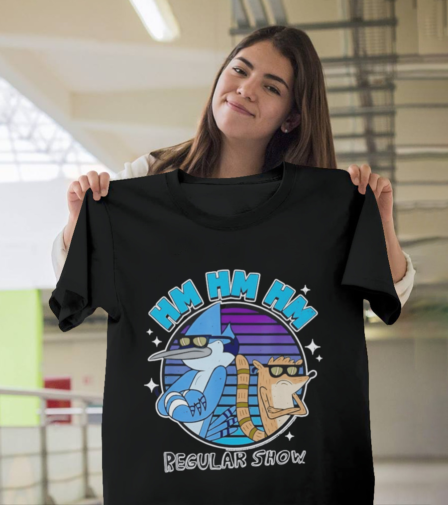 HM HM HM Mordecai And Rigby Regular Show Cartoon T-Shirt