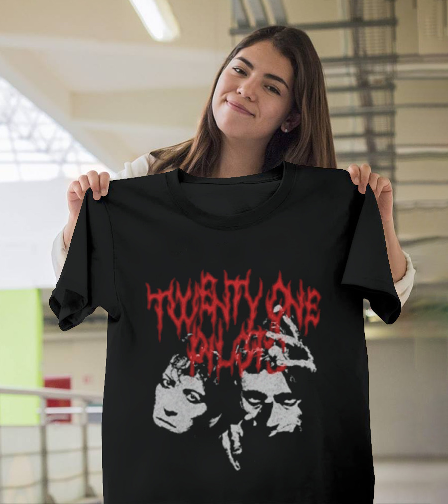 Rawfear Moves Me Twenty One Pilots Distorted Faces T-Shirt