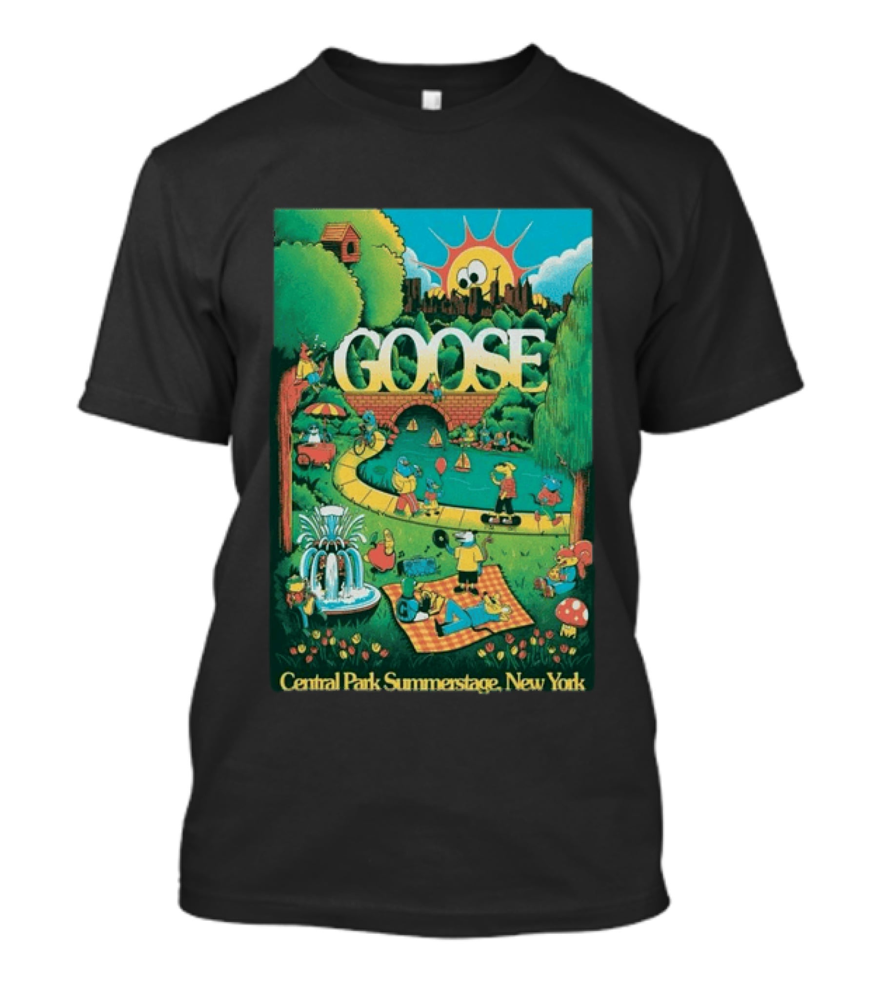 GOOSE Central Park Summerstage New York Jun 21 2026 T-Shirt