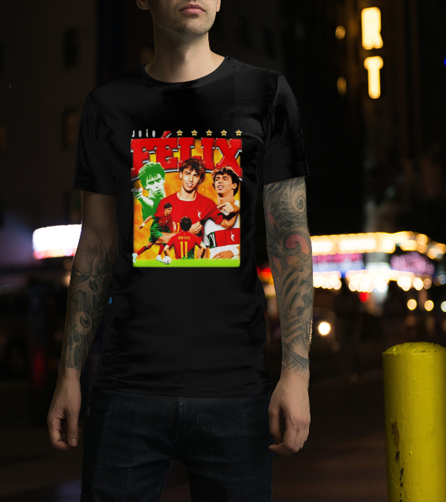 Joao Felix Portugal National Team Football Star T-Shirt