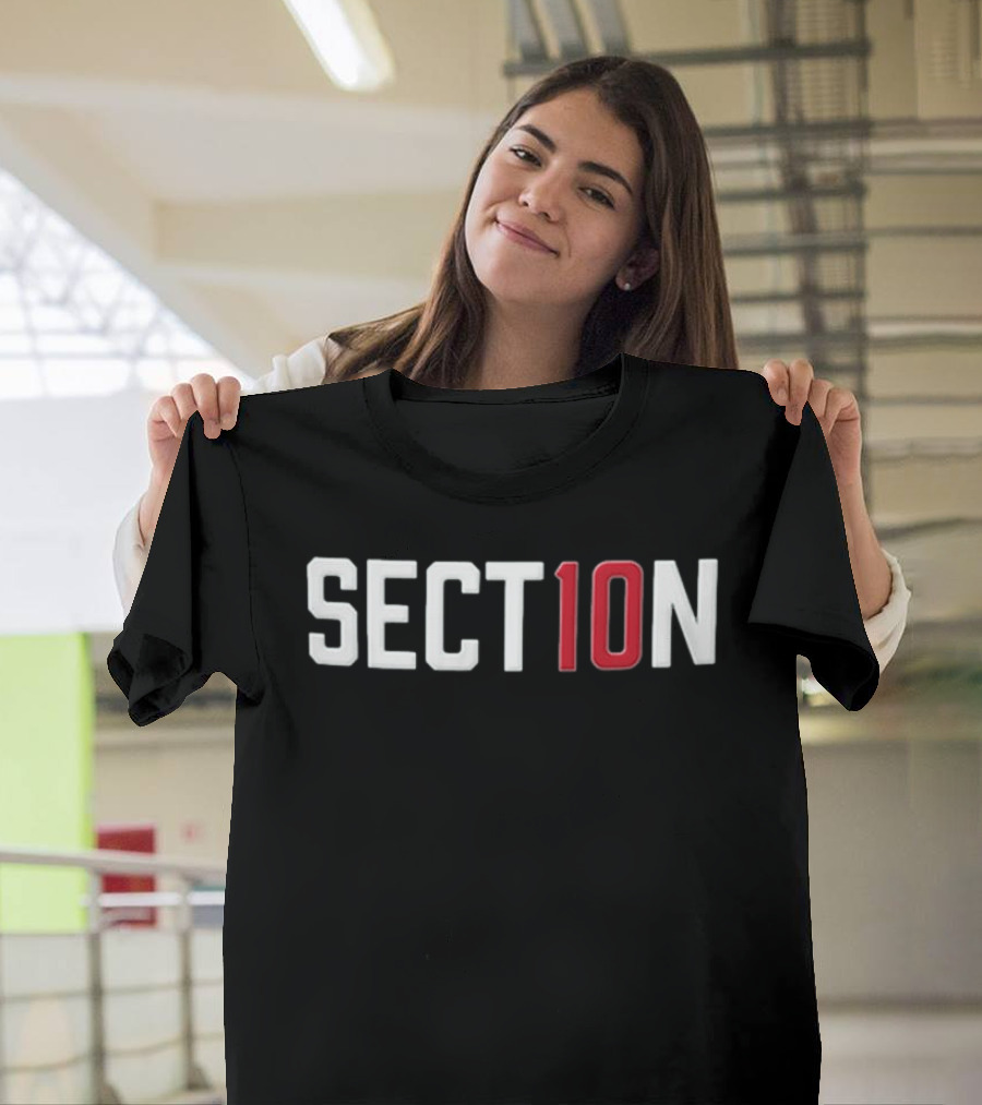 Red Sox Section 10 Night 2025 Jersey Giveaway Event T-Shirt
