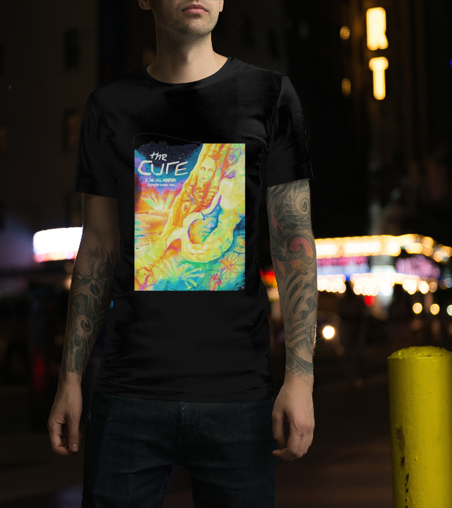 The Cure Isle Of Wight Festival Newport June 21 2026 Psychedelic T-Shirt