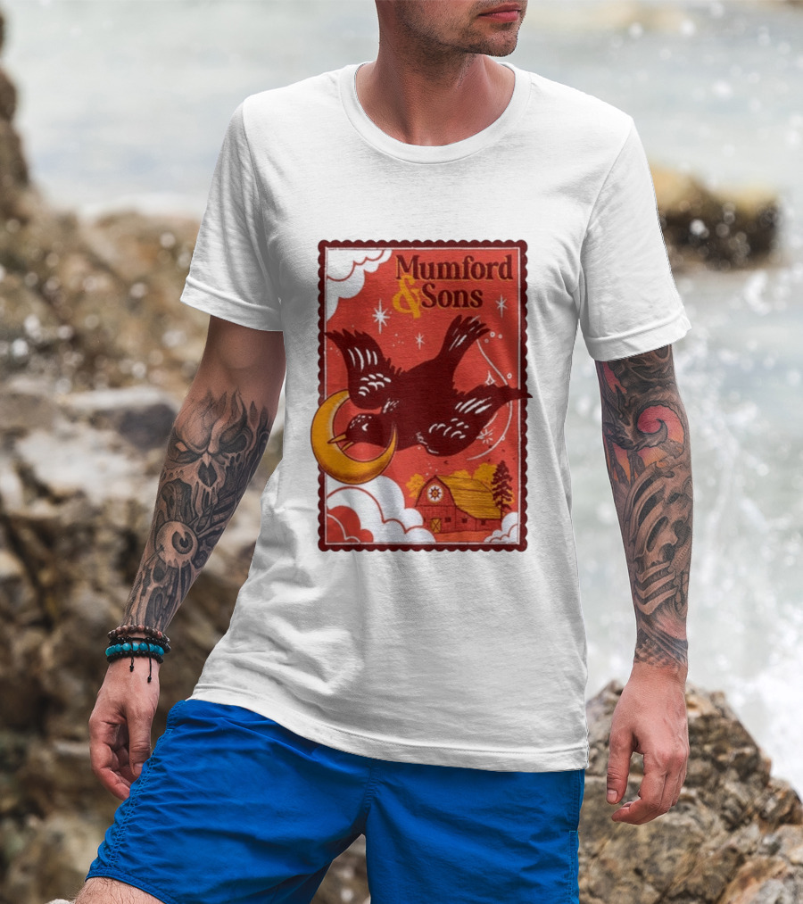Mumford And Sons Concert June 20 2026 Hershey PA Barn And Bird T-Shirt
