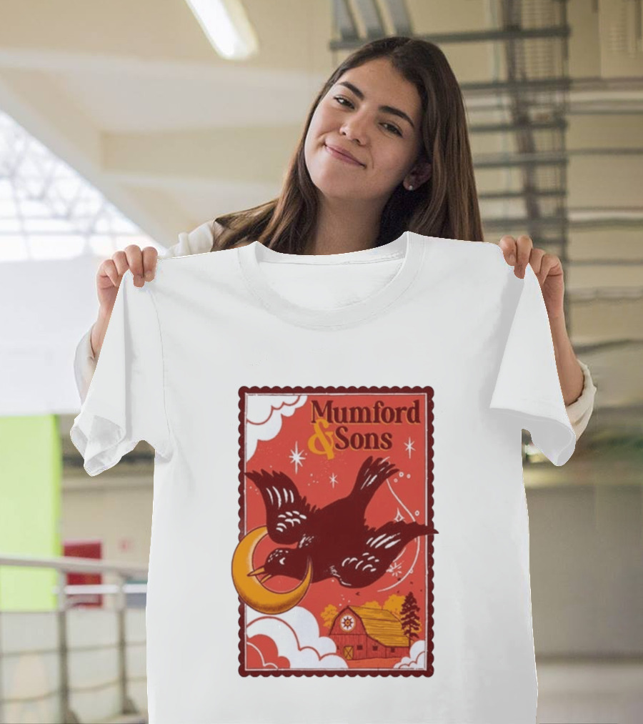 Mumford And Sons Concert June 20 2026 Hershey PA Barn And Bird T-Shirt