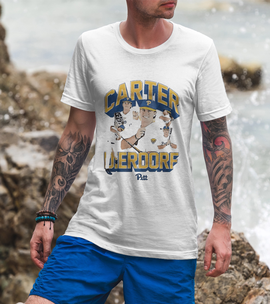 Carter Dierdorff Pitt Baseball Panthers NCAA T-Shirt