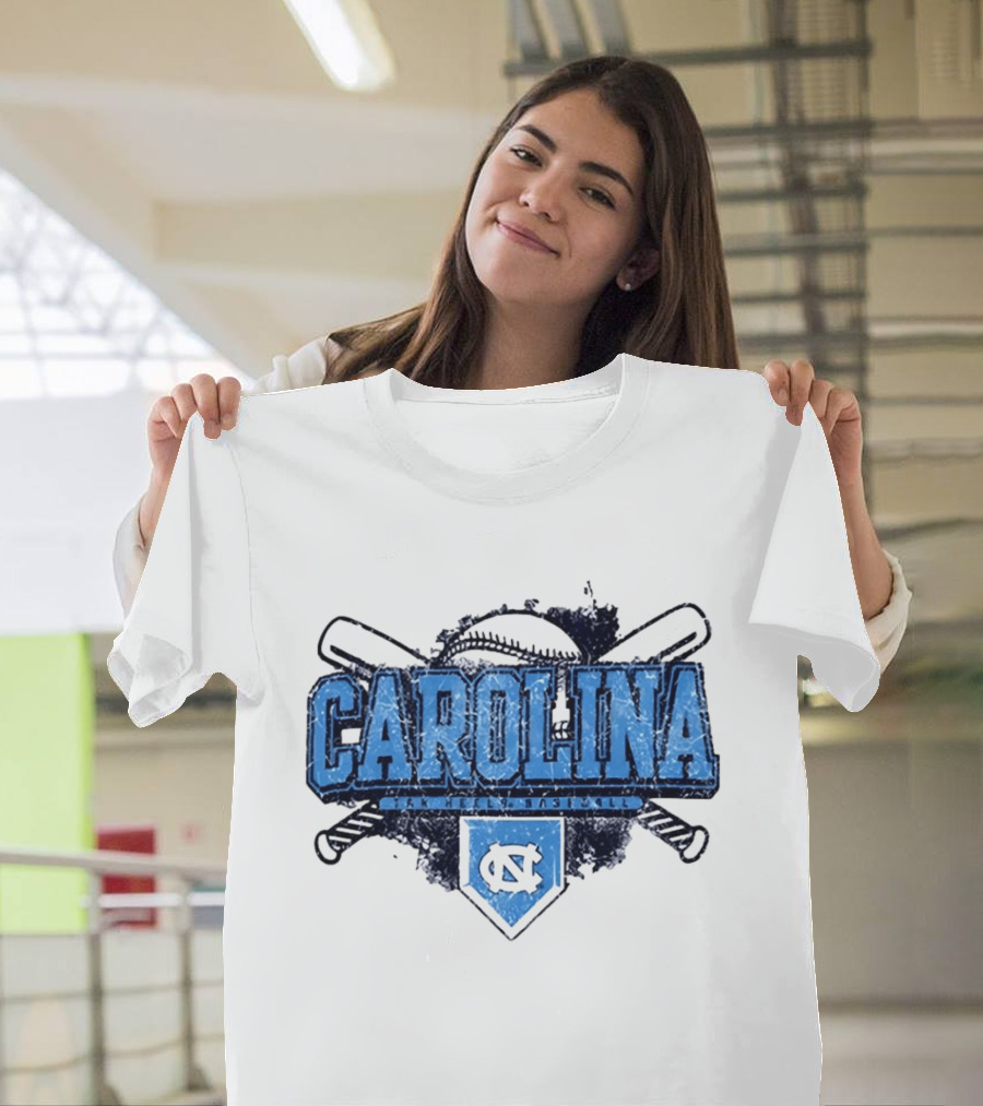 North Carolina Tar Heels Baseball UNC NCAA Carolina Tar Heels T-Shirt