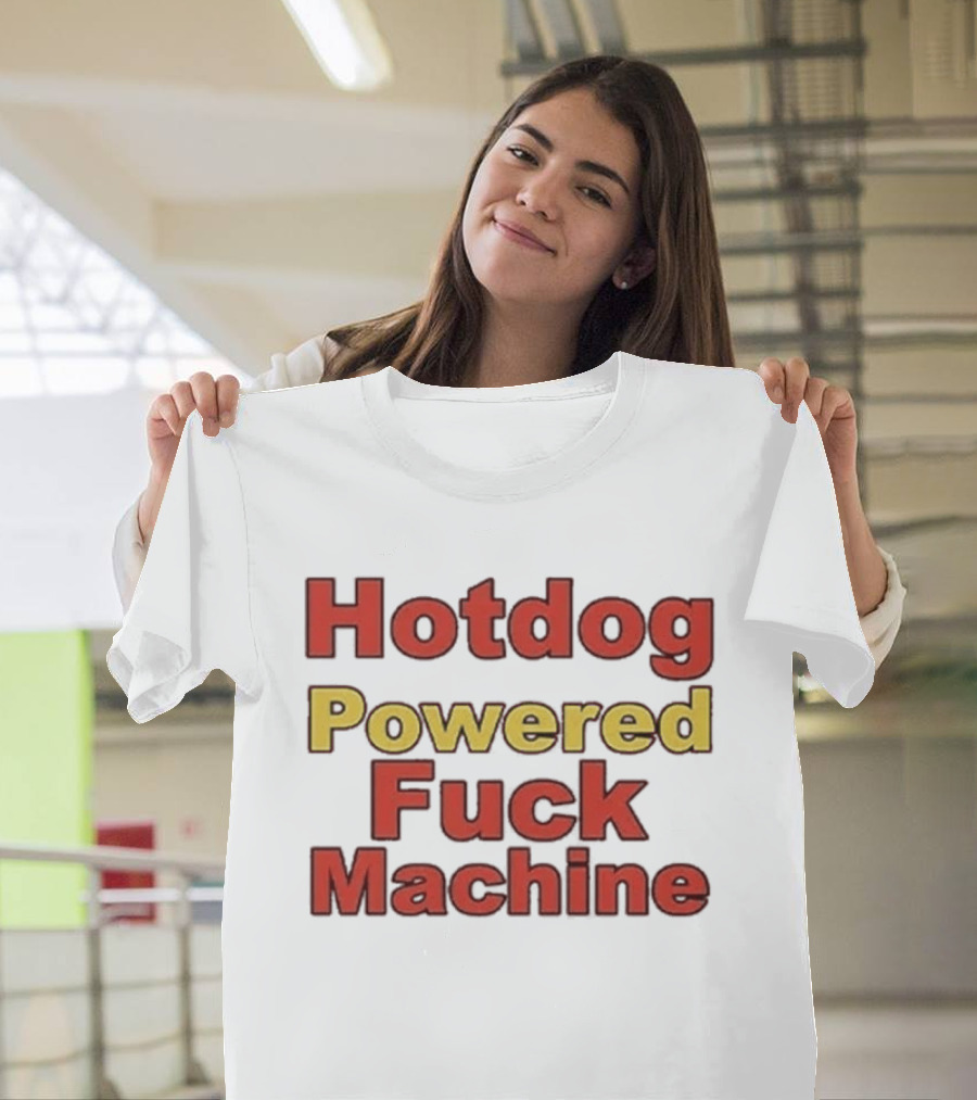 Hotdog Powered Machine T-Shirt
