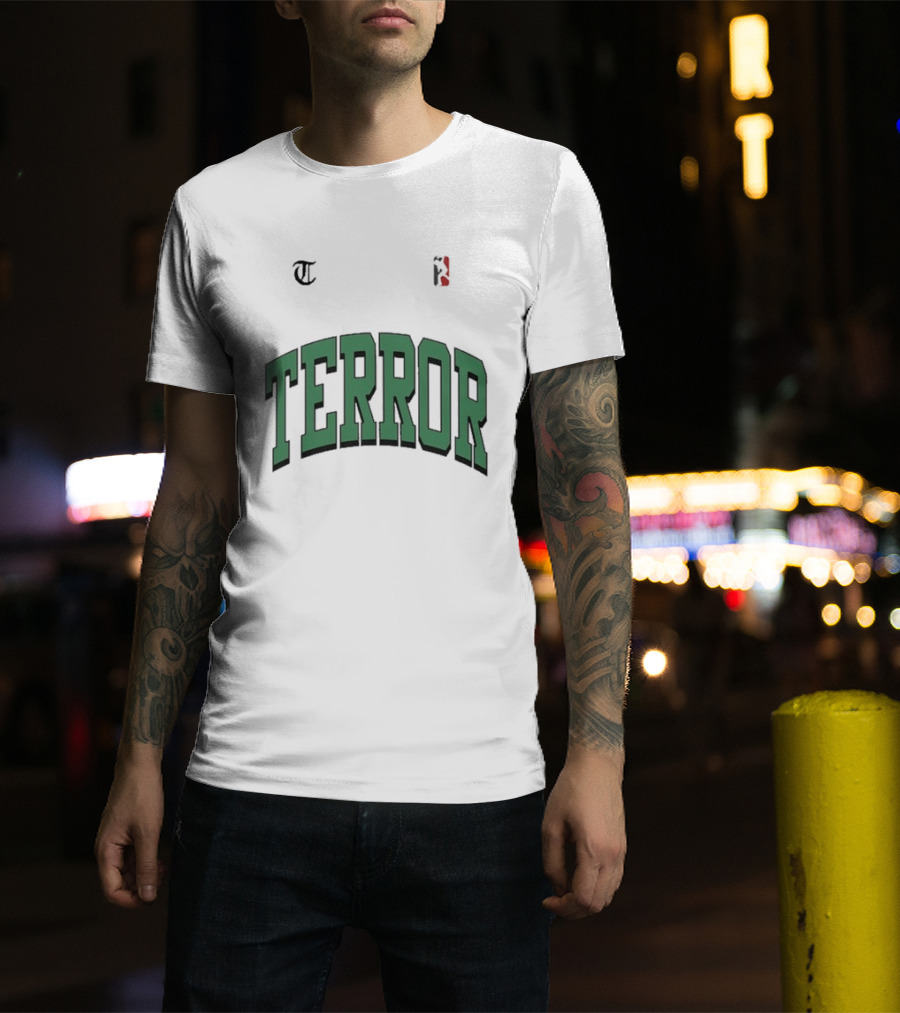 Terror Still Suffer Basketball Iconic Streetwear Scary T-Shirt