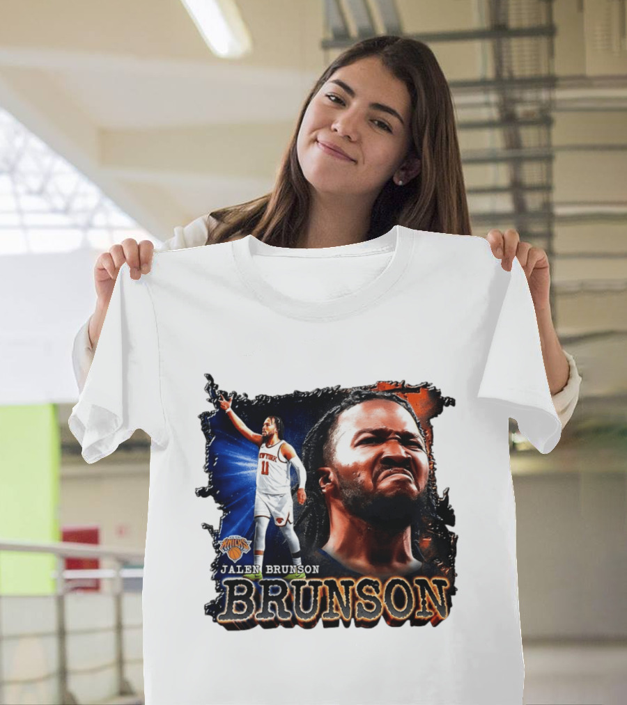Jalen Brunson New York Knicks NBA Basketball Player Brunson Knicks T-Shirt