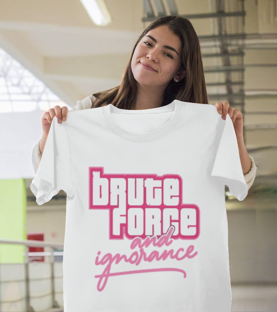 Brute Force And Ignorance The Fat Electrician T-Shirt