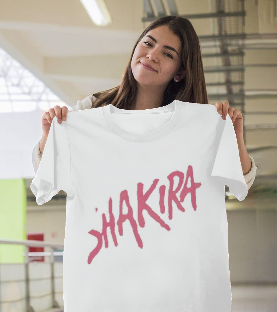Shakira Las Mujeres Ya No Lloran World Tour Neon T-Shirt