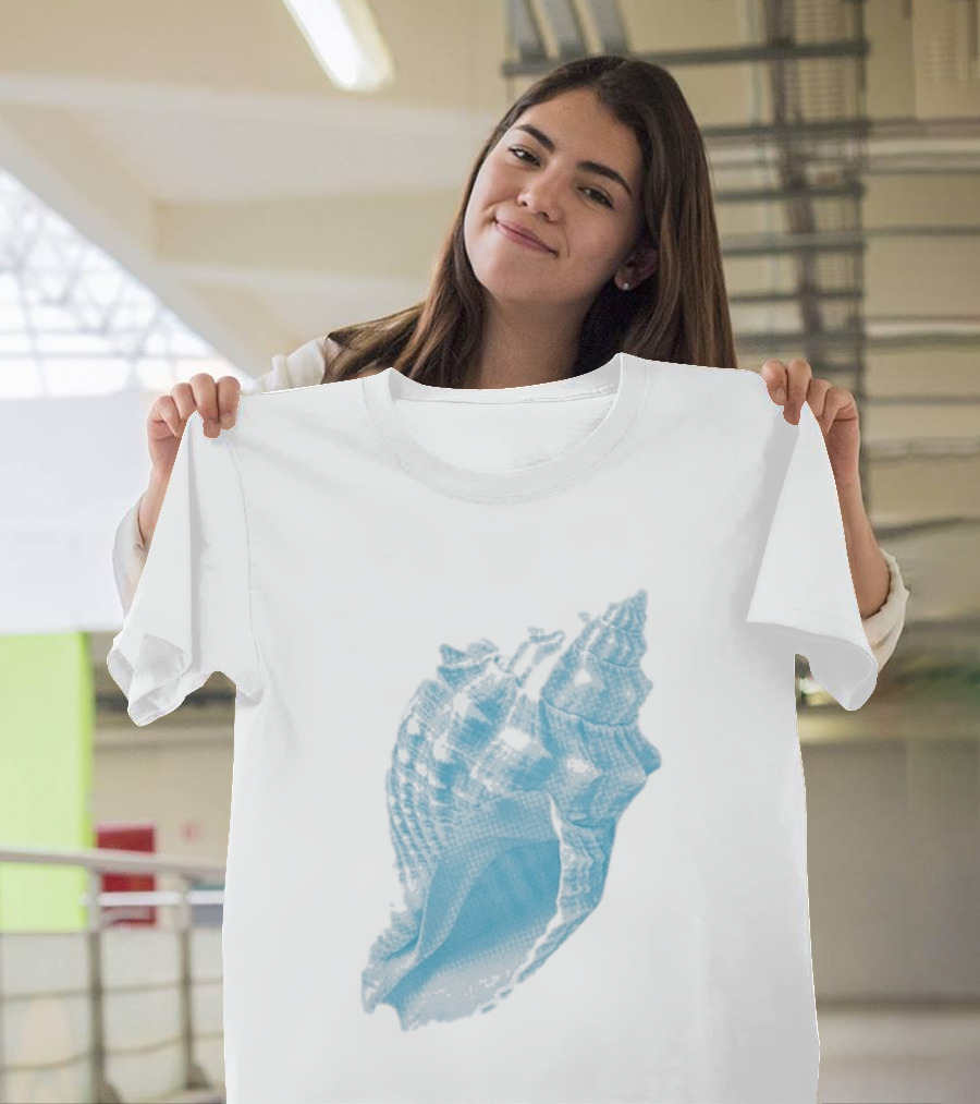 Sonder Haus Ocean Blue Conch T-Shirt
