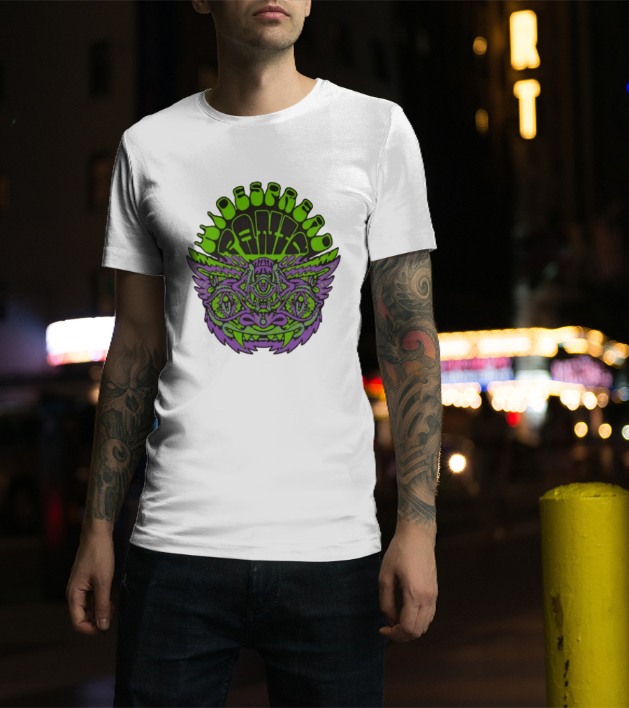 Widespread Panic Red Rocks Amphitheatre June 26 28 2026 Psychedelic Owl Totem T-Shirt