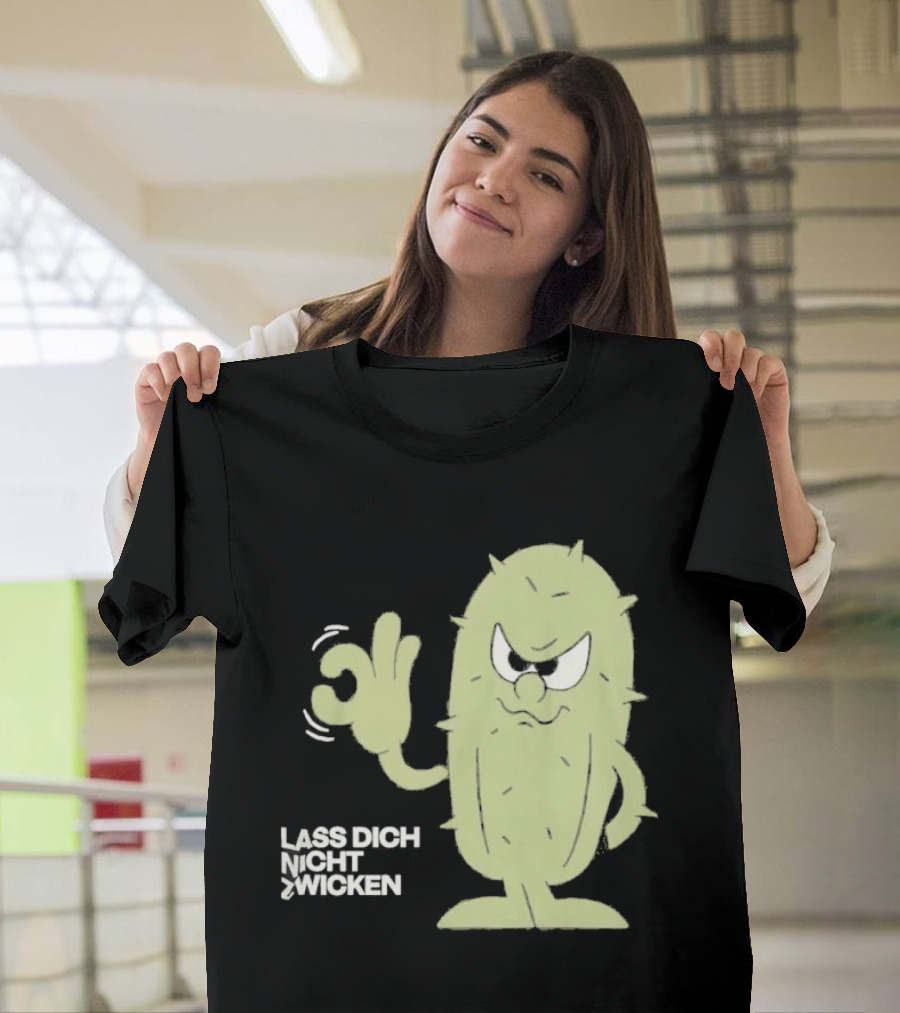 Lustiger Kaktus Lass Dich Nicht Zwicken T-Shirt