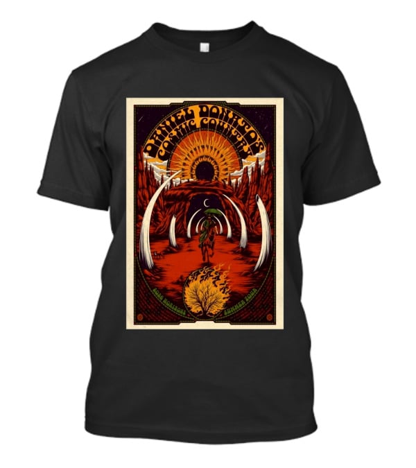 Daniel Donato's Cosmic Country 2026 Horizons Summer Tour Sunburst Desert Rider T-Shirt