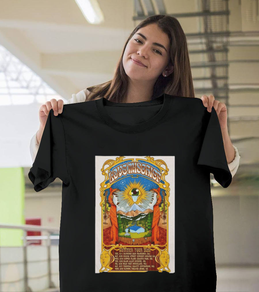 Love Mischief Summer Tour 2026 Dates And Venues Psychedelic T-Shirt
