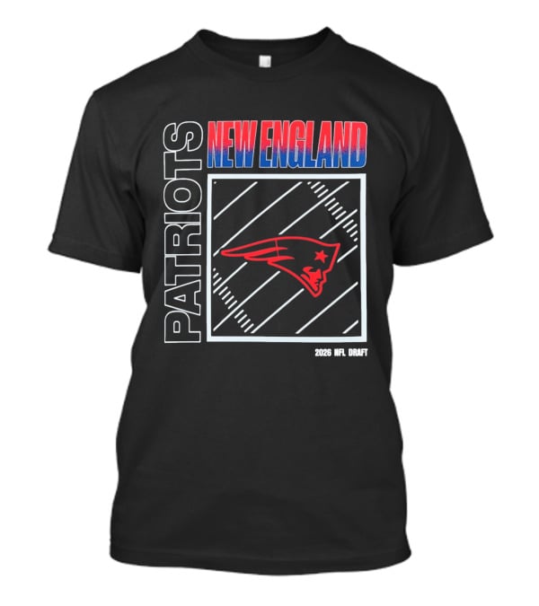 New England Patriots 2026 NFL Draft T-Shirt