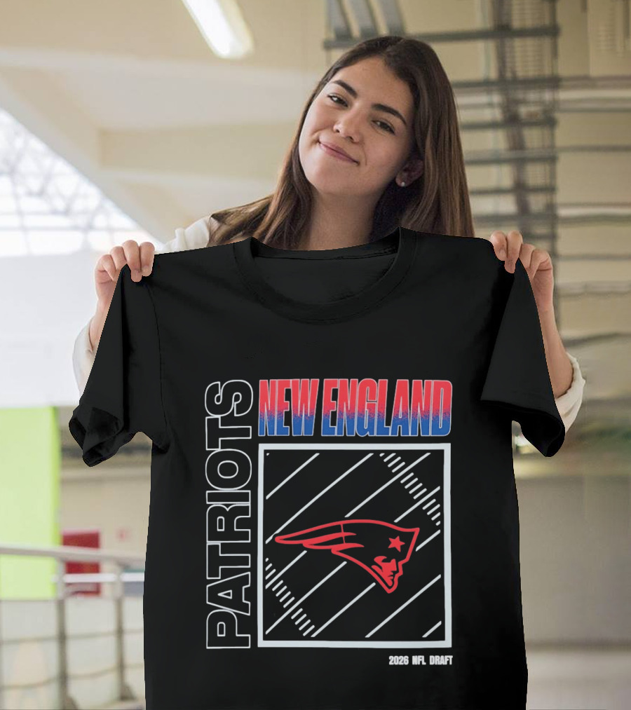 New England Patriots 2026 NFL Draft T-Shirt